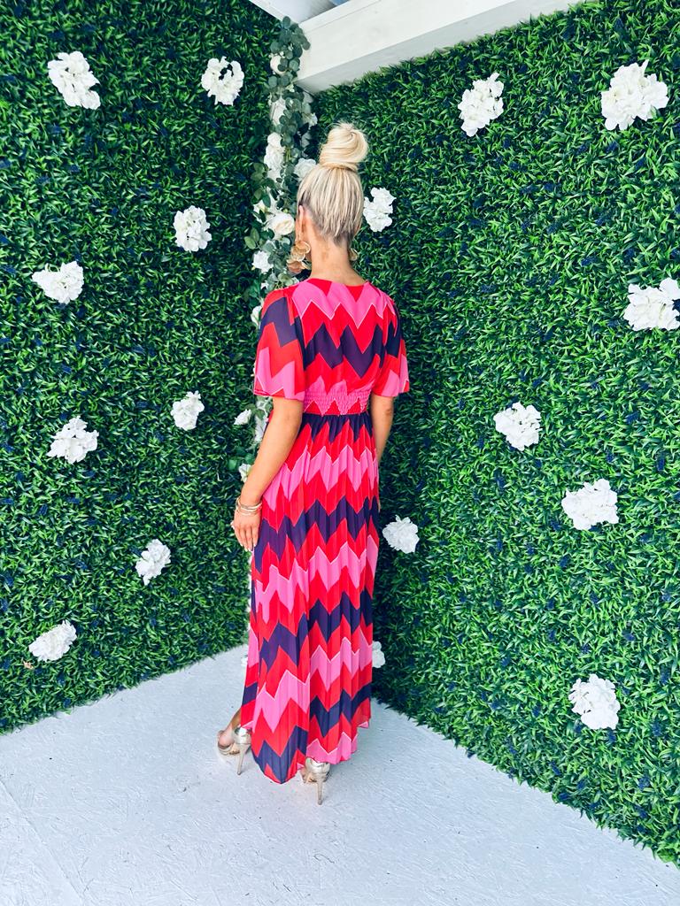 Siera Banded Midaxi Dress