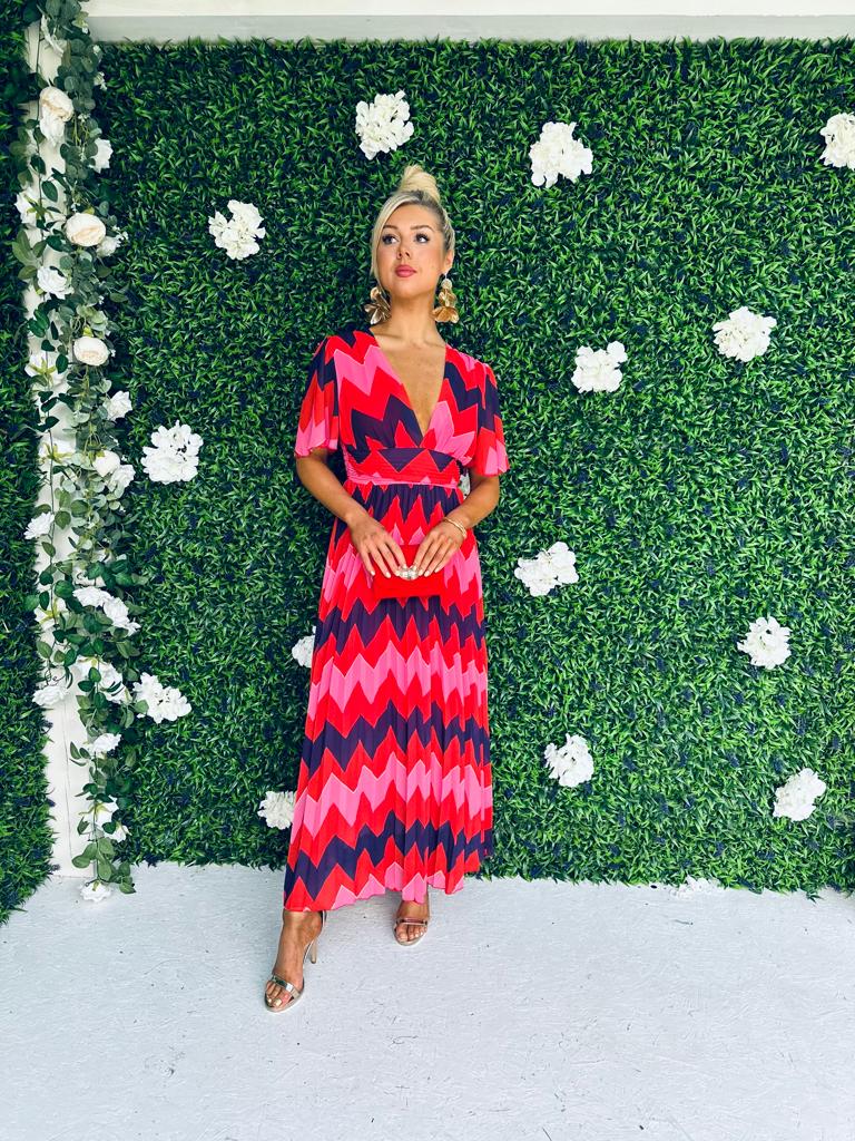 Siera Banded Midaxi Dress