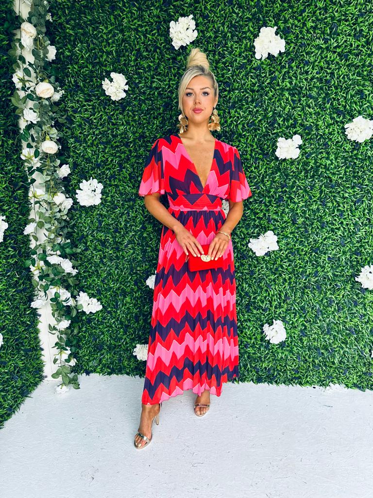 Siera Banded Midaxi Dress