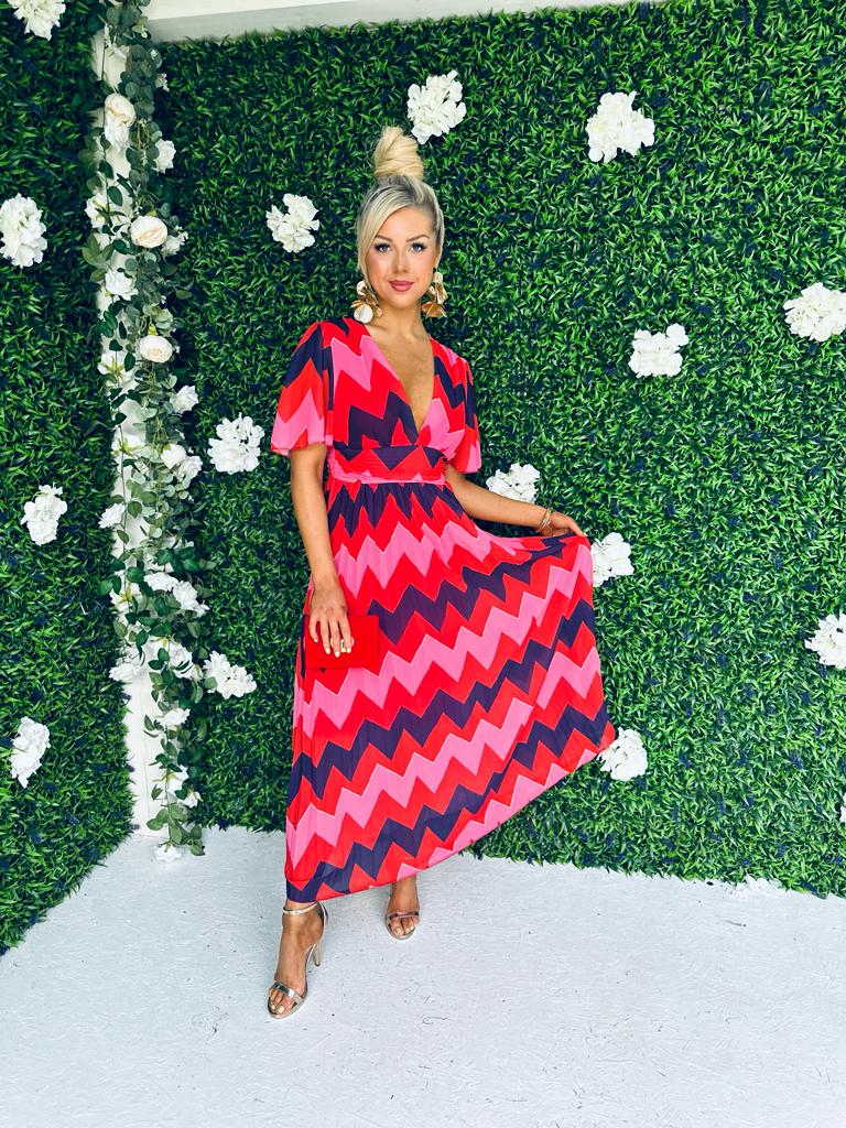 Siera Banded Midaxi Dress