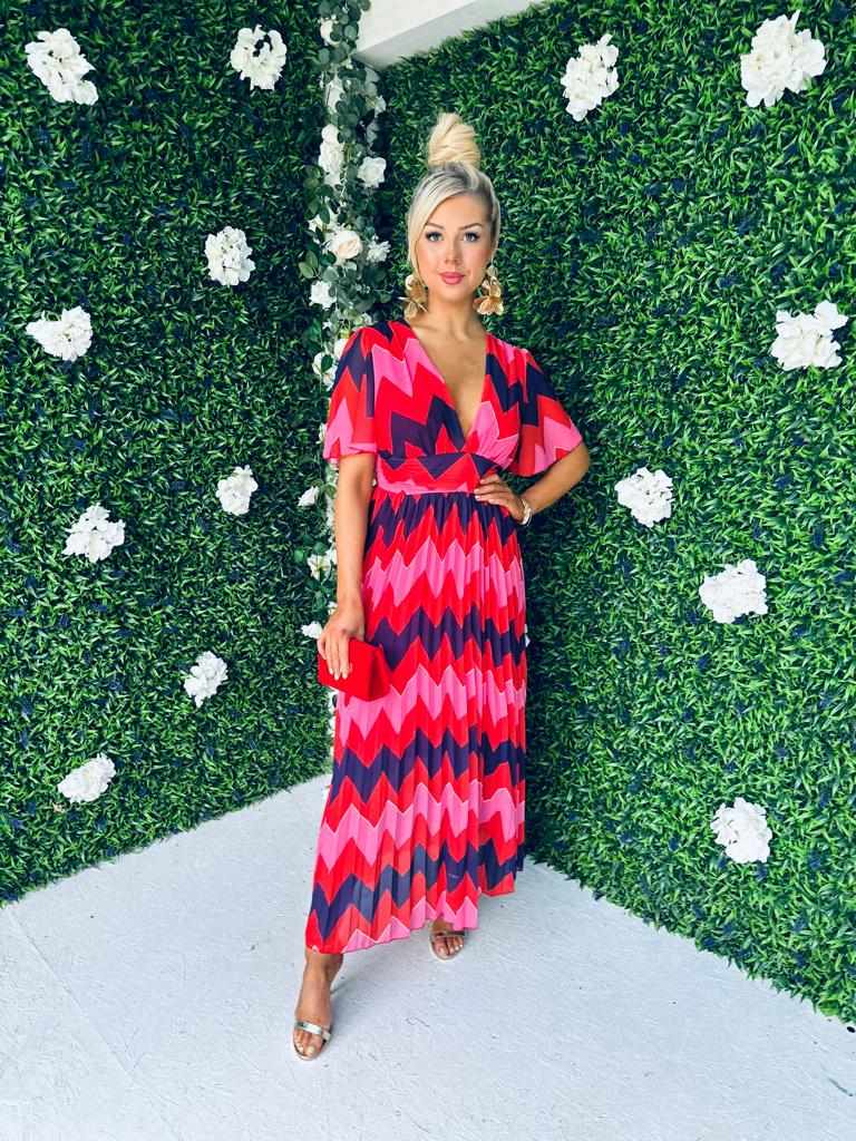 Siera Banded Midaxi Dress