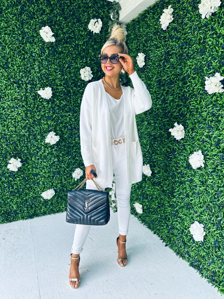 Enya Knit Cardigan Cream