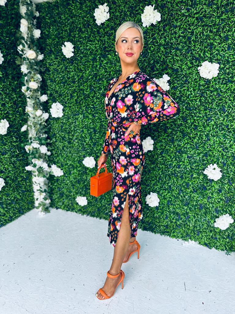 Bernie Batwing Midaxi Dress