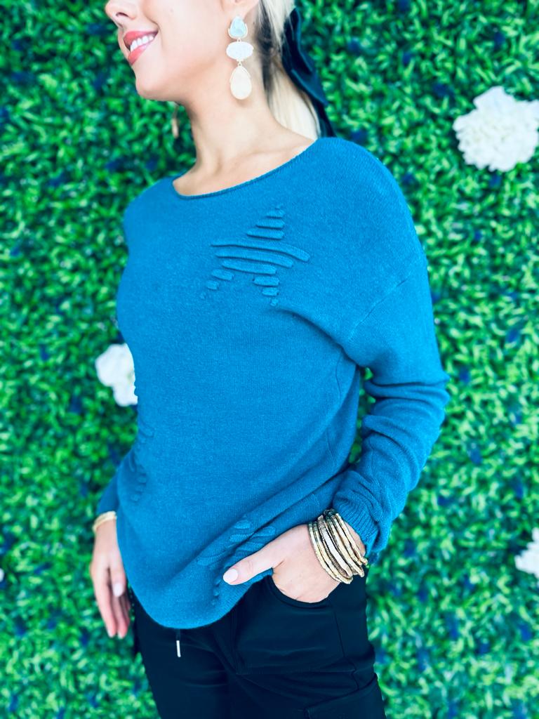 Mica Star Jumper Blue