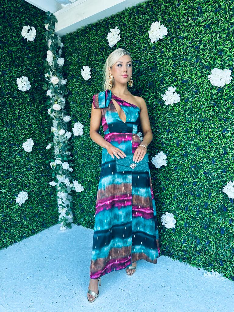 Ki Cut Out Detail Dress Forest