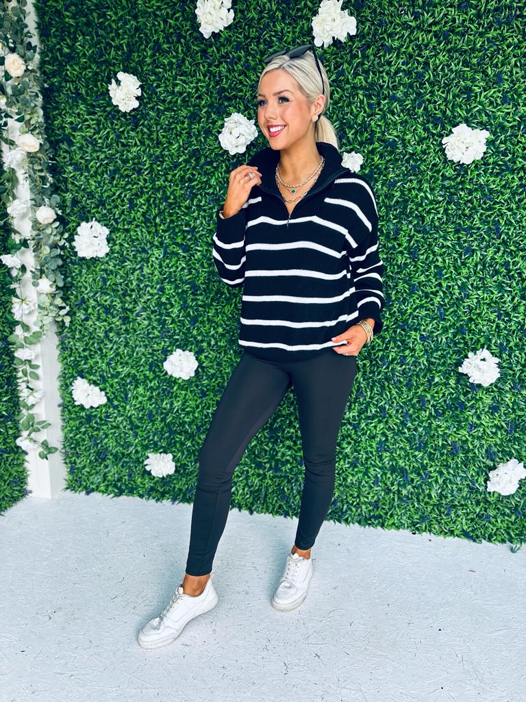 Shauna Scrunch Solid Leggings Black