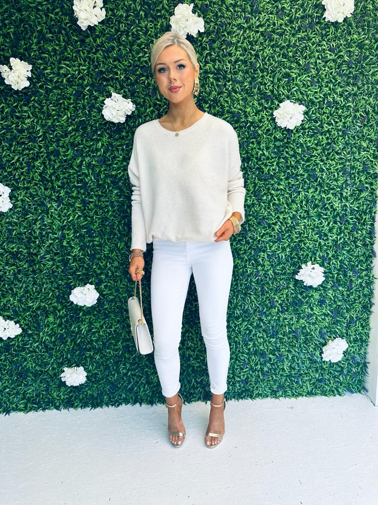 Lenny Loose Knit Jumper Cream