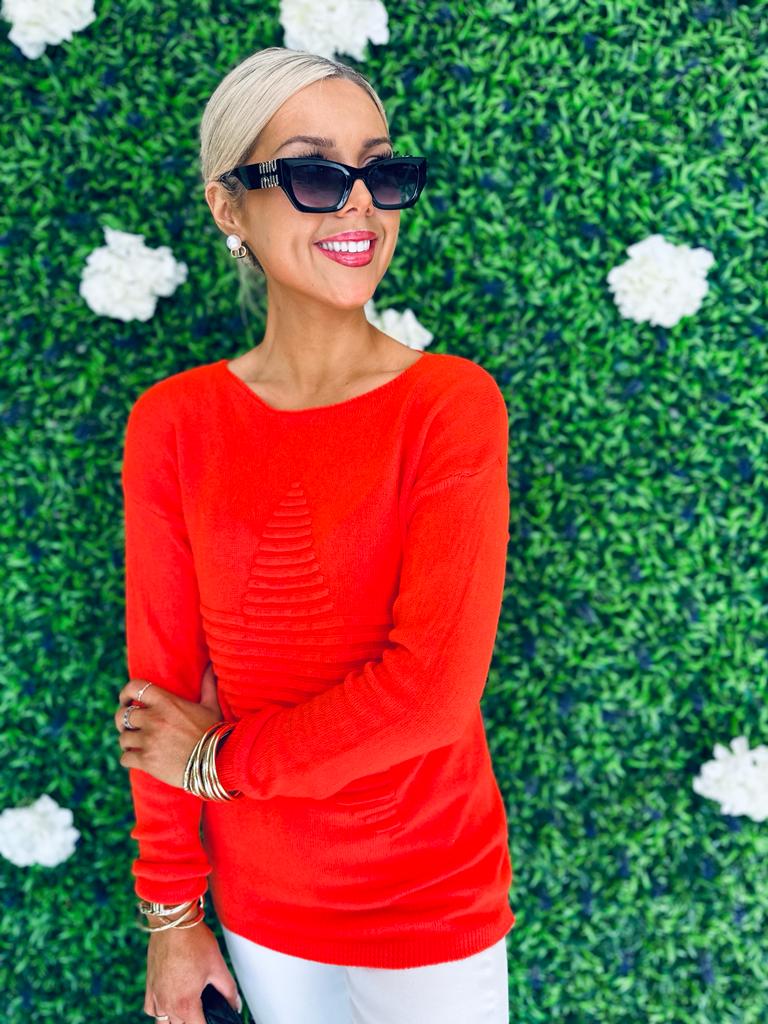 Finny Star Jumper Orange
