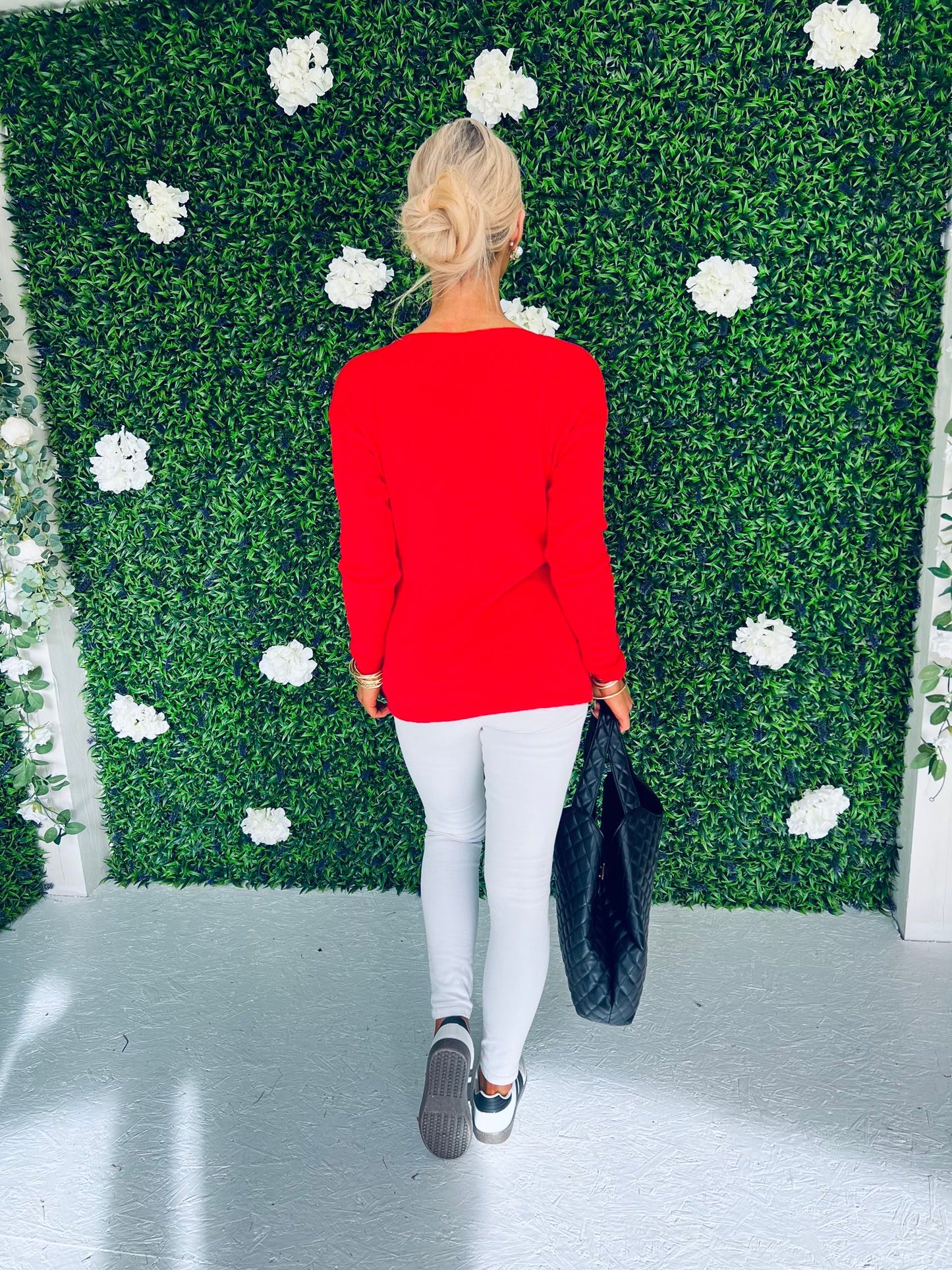 Finny Star Jumper Red