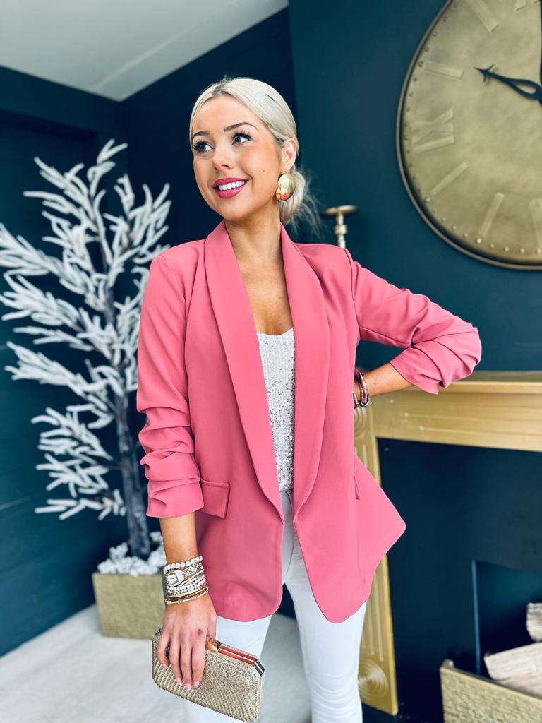 Salmon blazer store womens