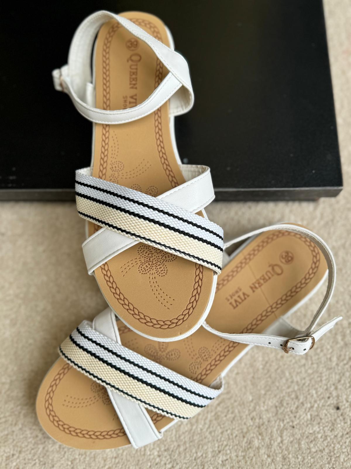 Hilly Sandals White