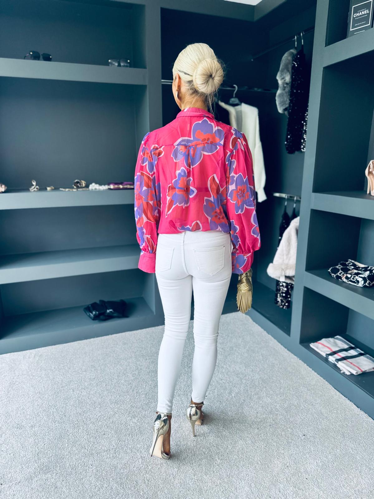 Cheshire Blouse Fuchsia