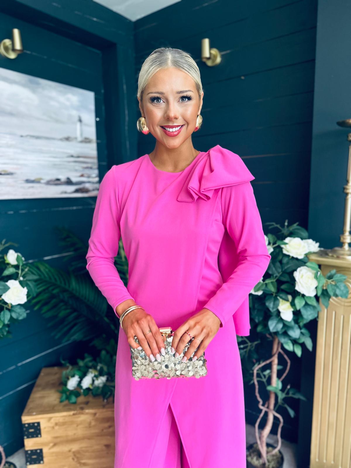 Penny Top And Trouser Set Magenta