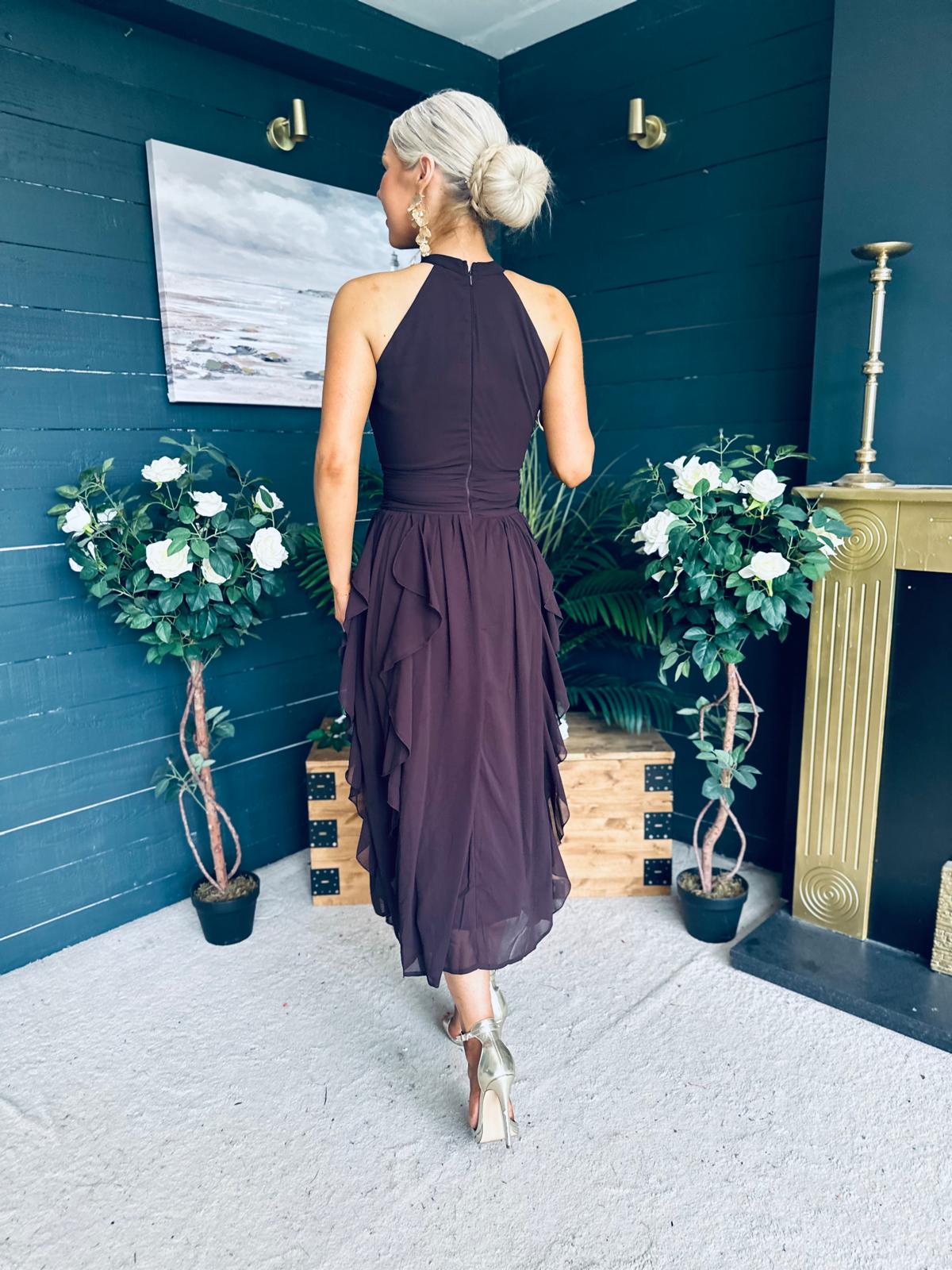 Francesca Detailed Midi Dress Coco
