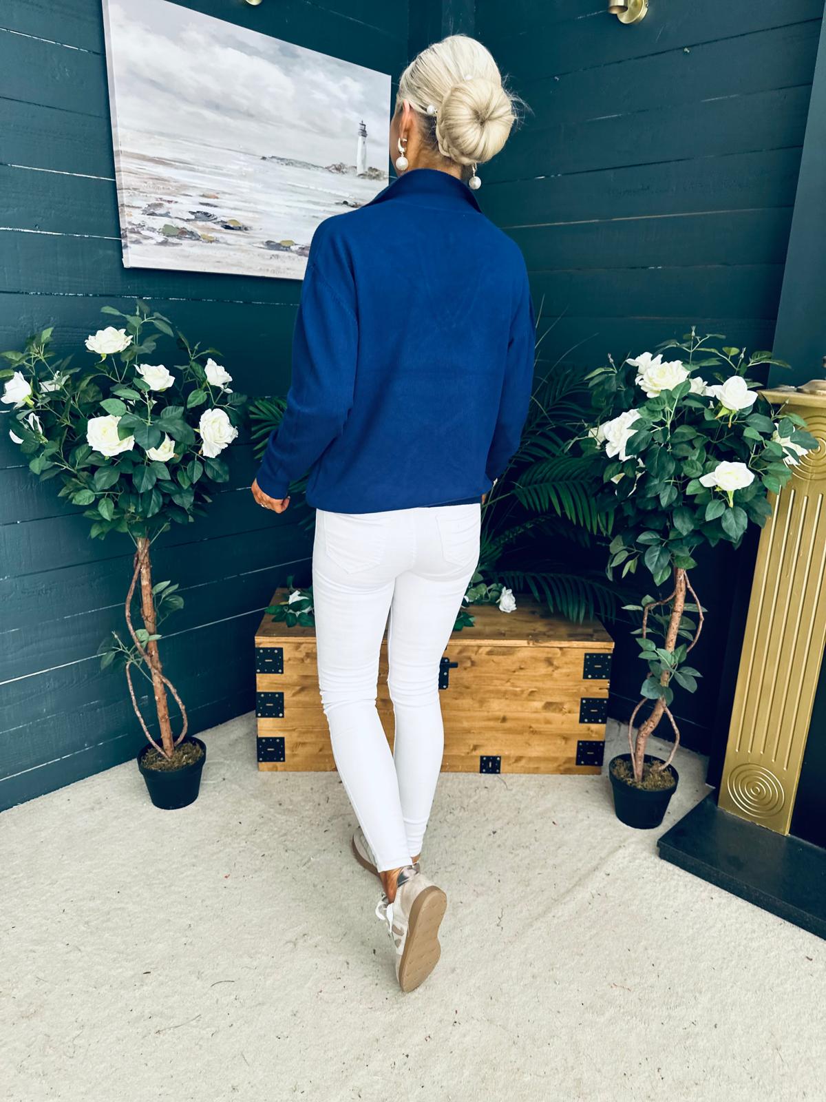 Dayton Soft Knit Jumper Navy