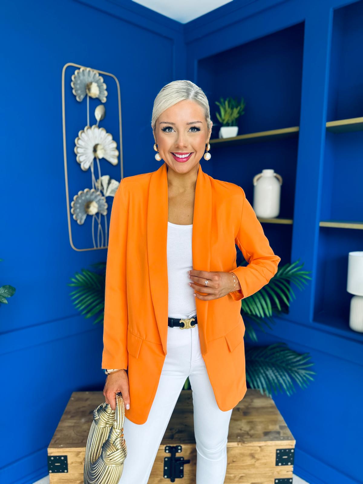 Sammy Detailed Blazer Amber