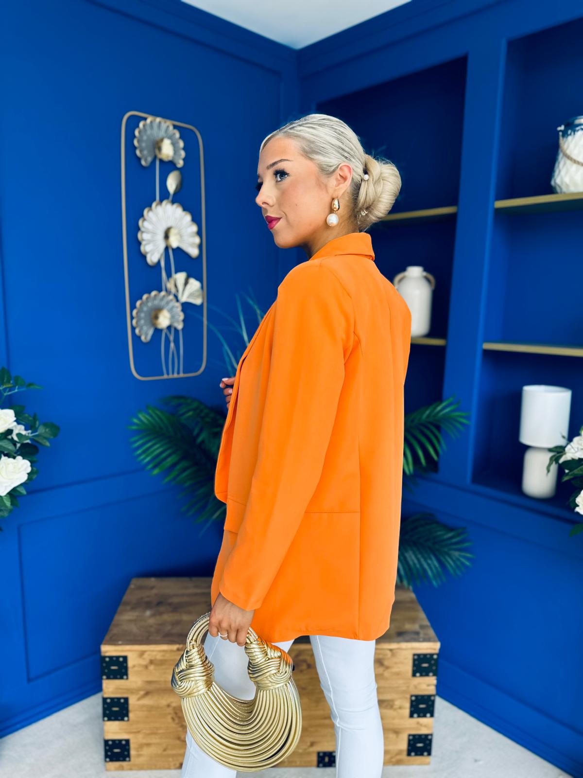 Sammy Detailed Blazer Amber