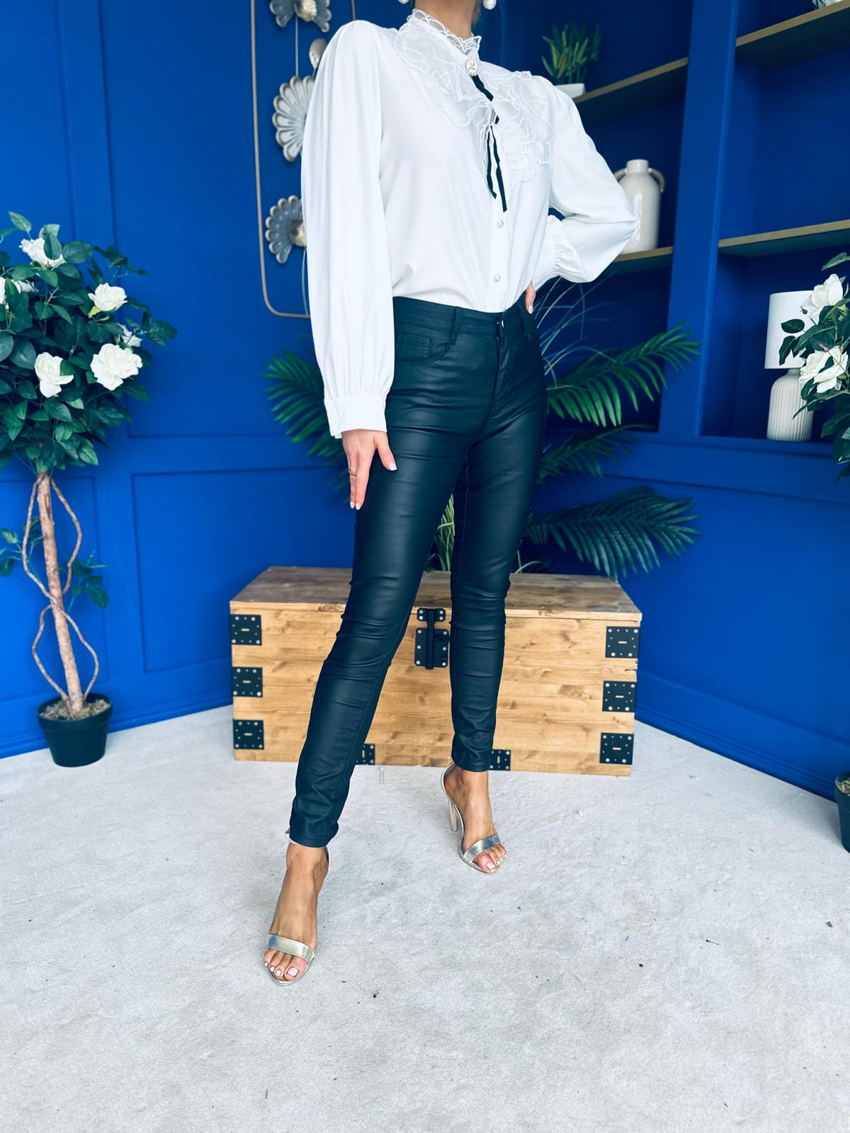 Wren Detailed Skinny Jeans Black