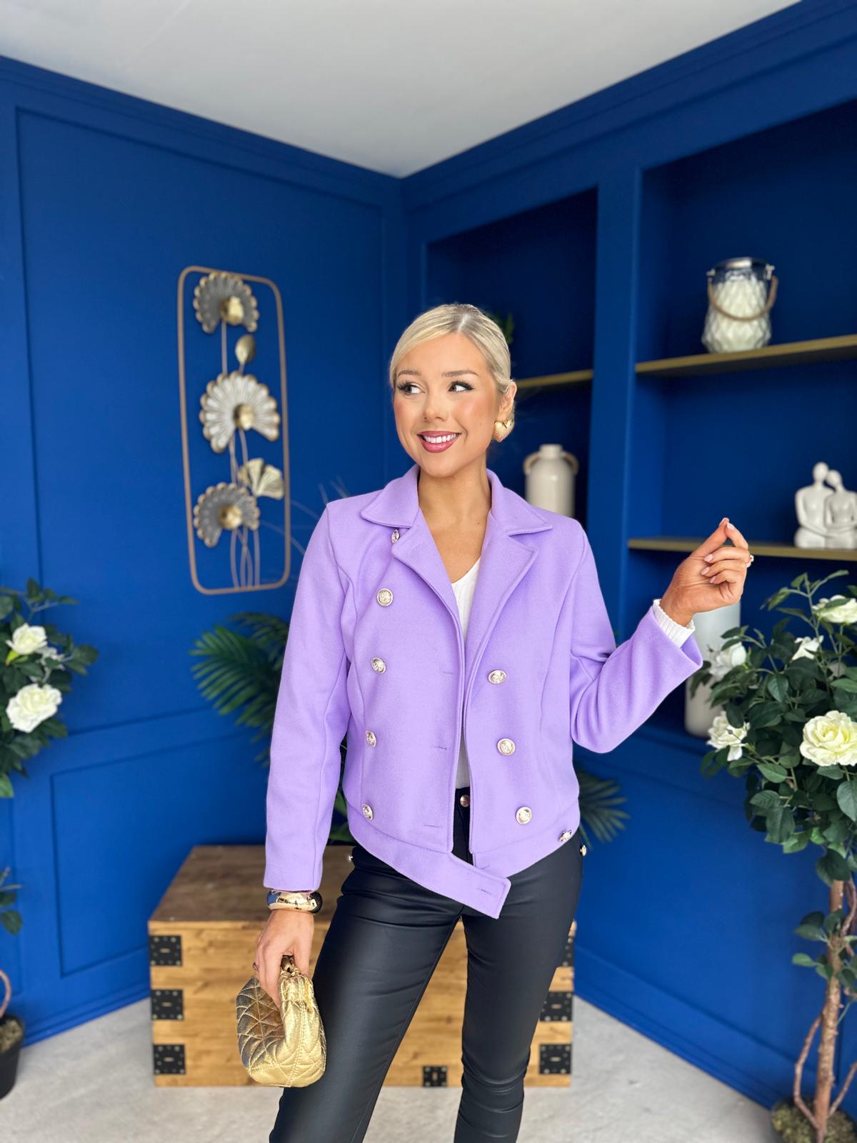 Jackson Detailed Jacket Lilac