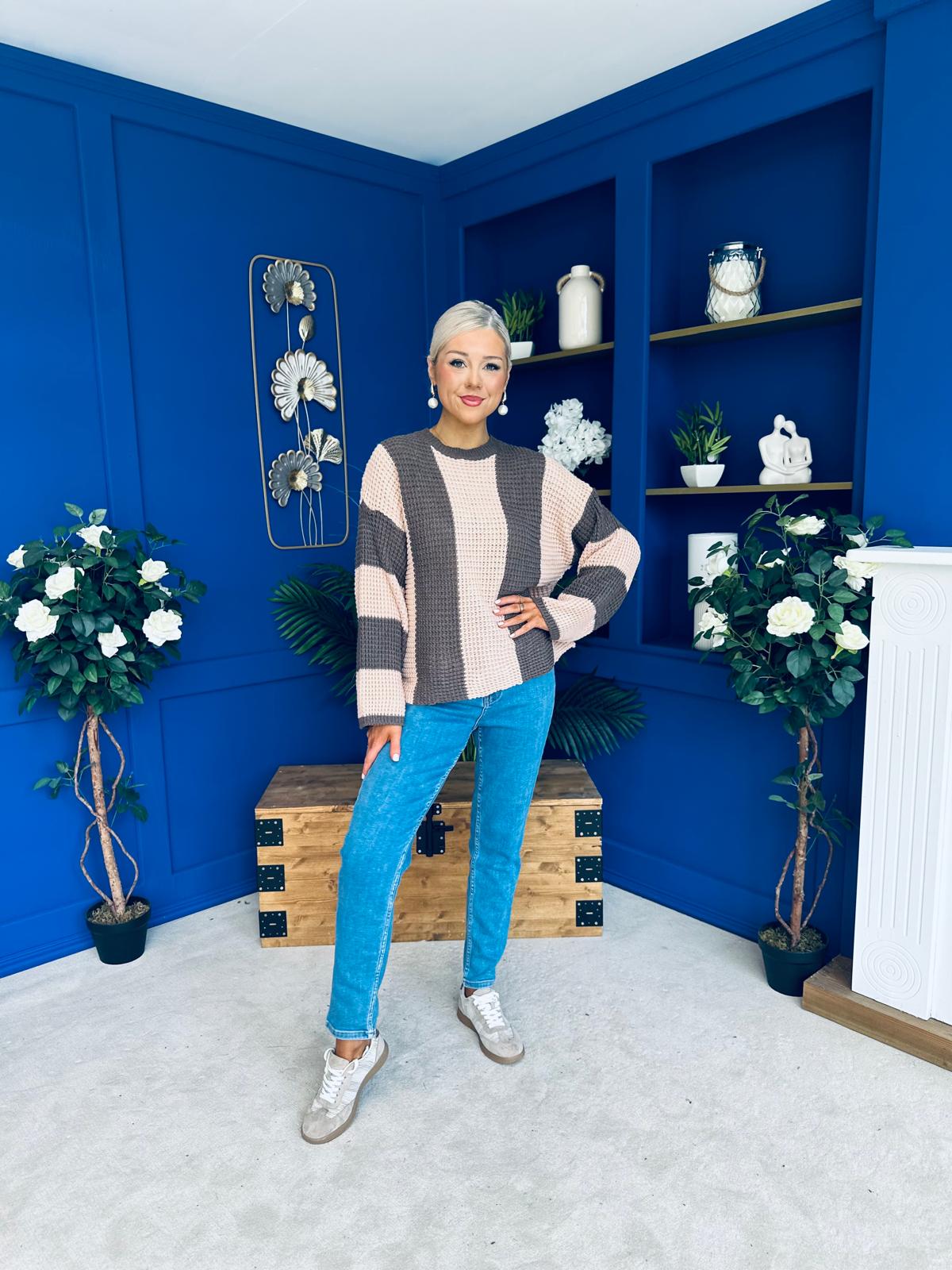 Dee Chunky Jumper Blush