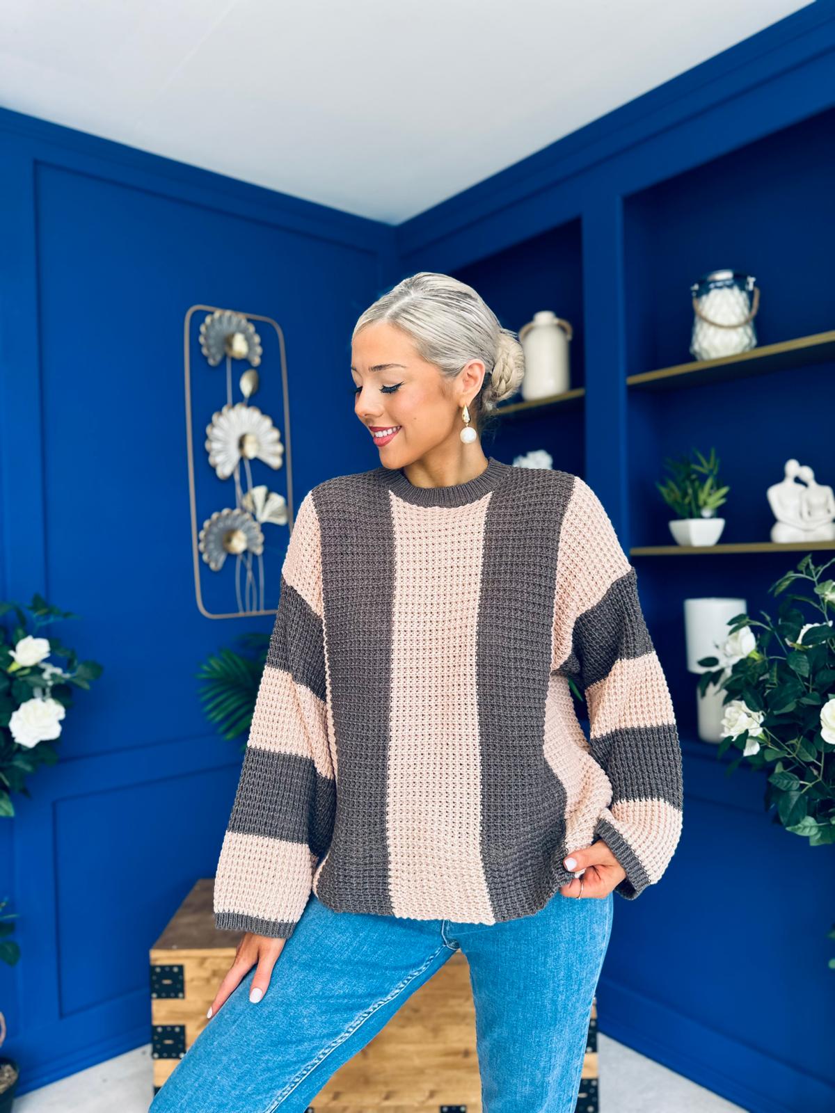 Dee Chunky Jumper Blush