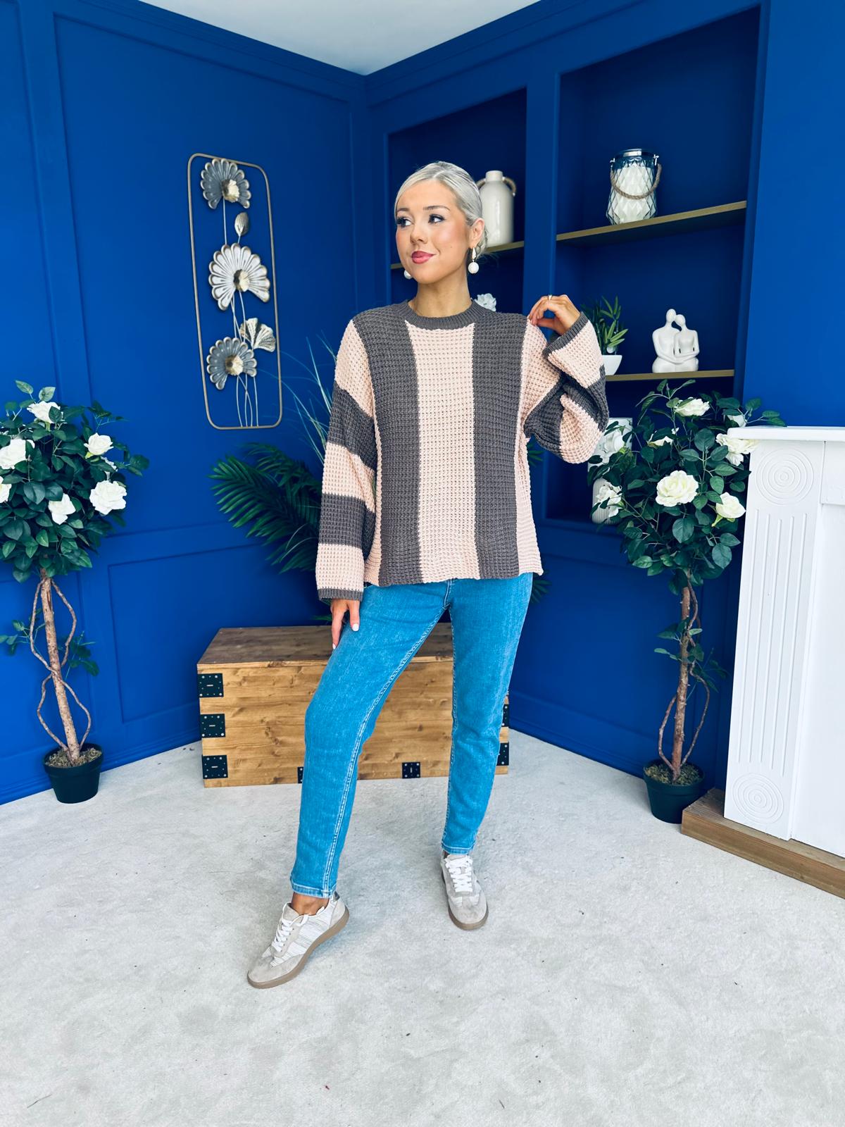 Dee Chunky Jumper Blush