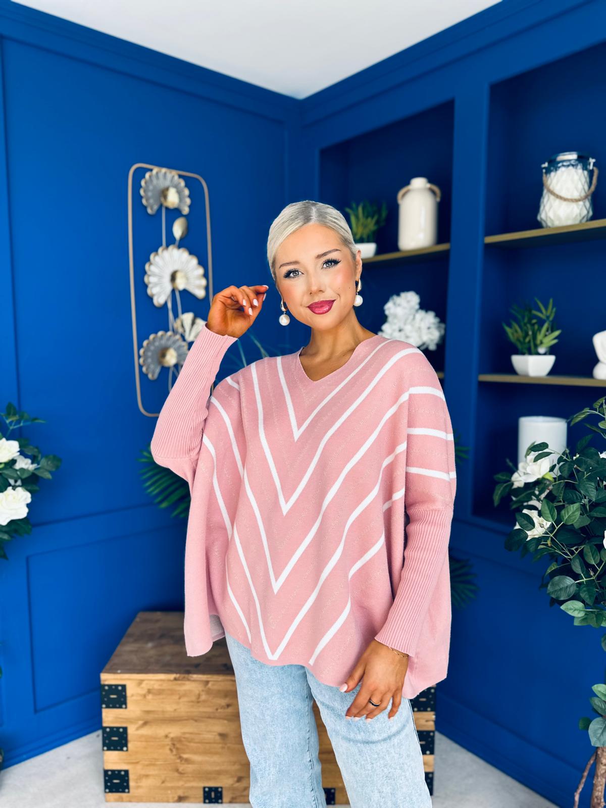 Cathy Detailed Jumper Blush