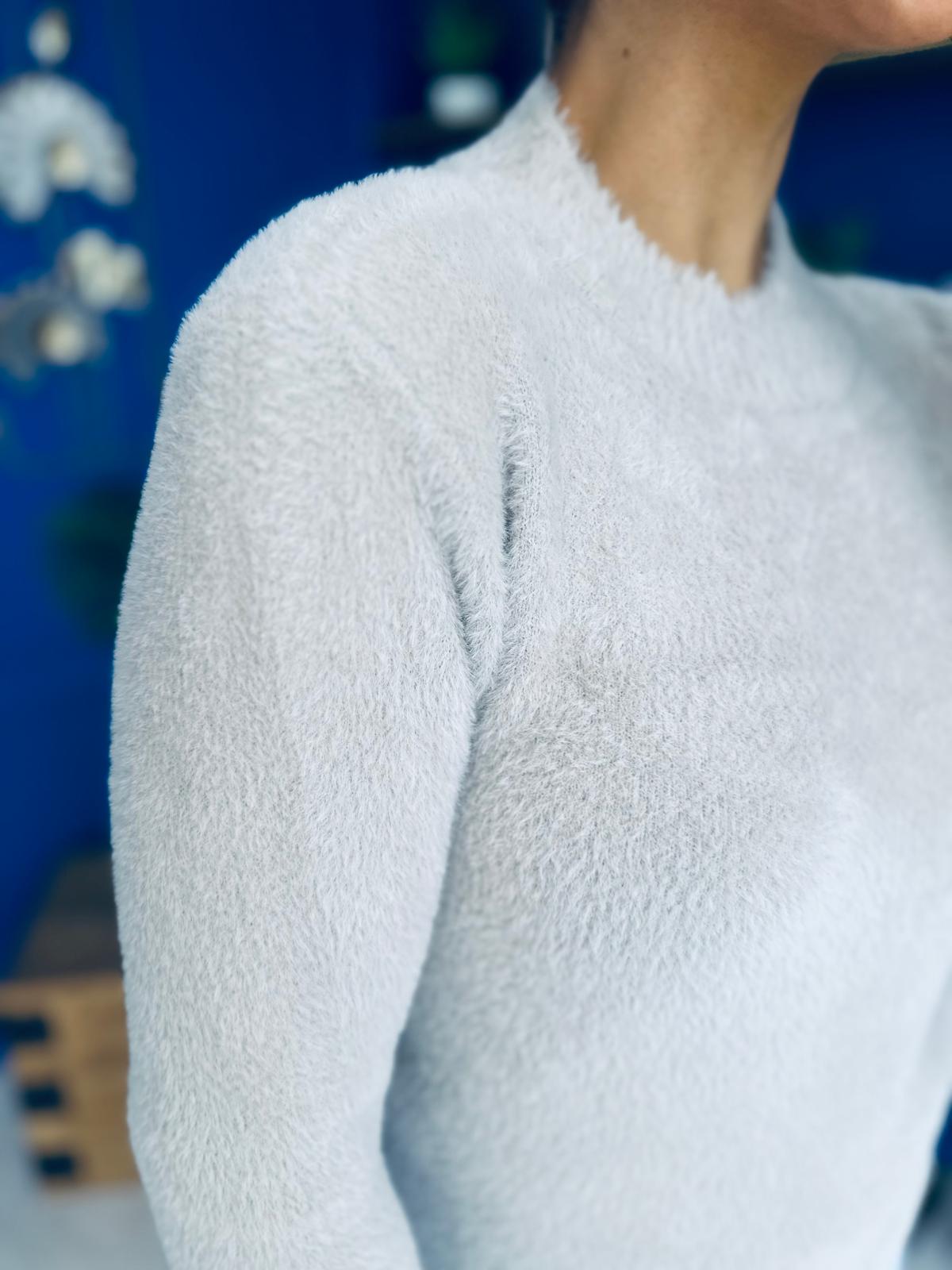 Ellen Chenille Style Top Taupe