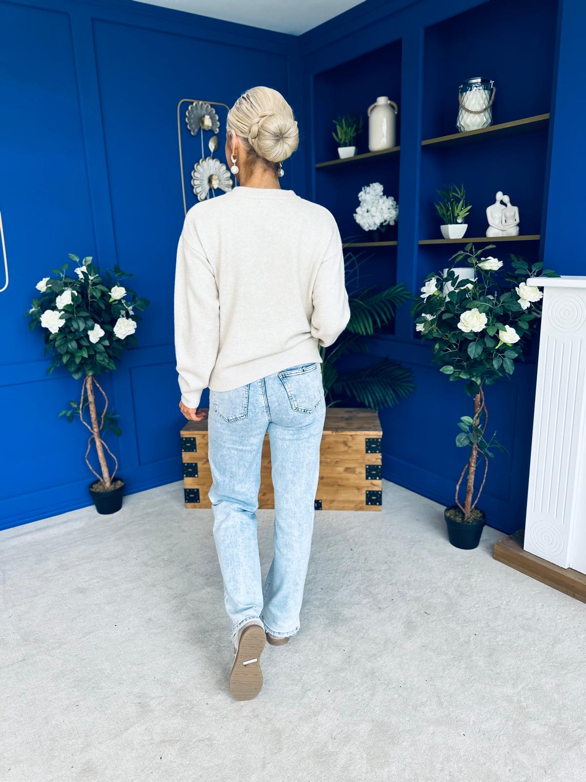 Savi Detailed Cardi Cream