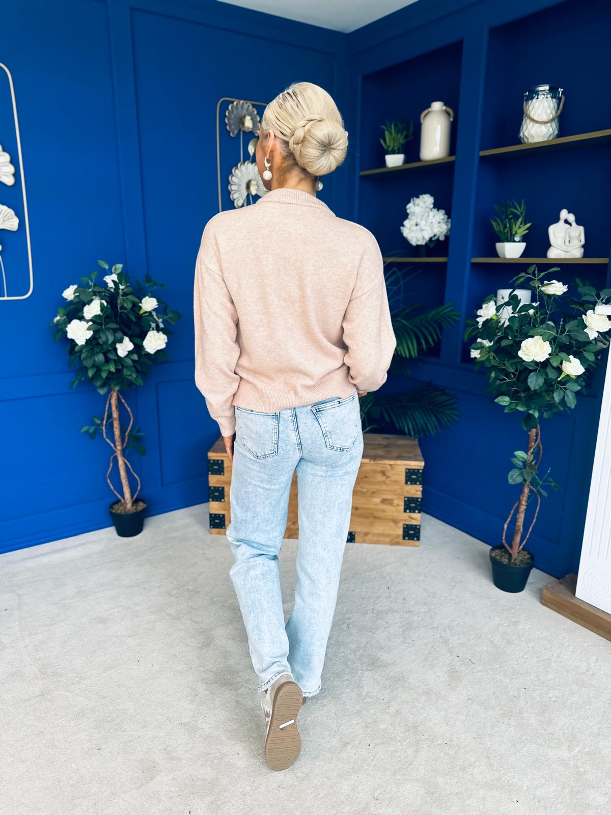 Savi Detailed Cardi Blush