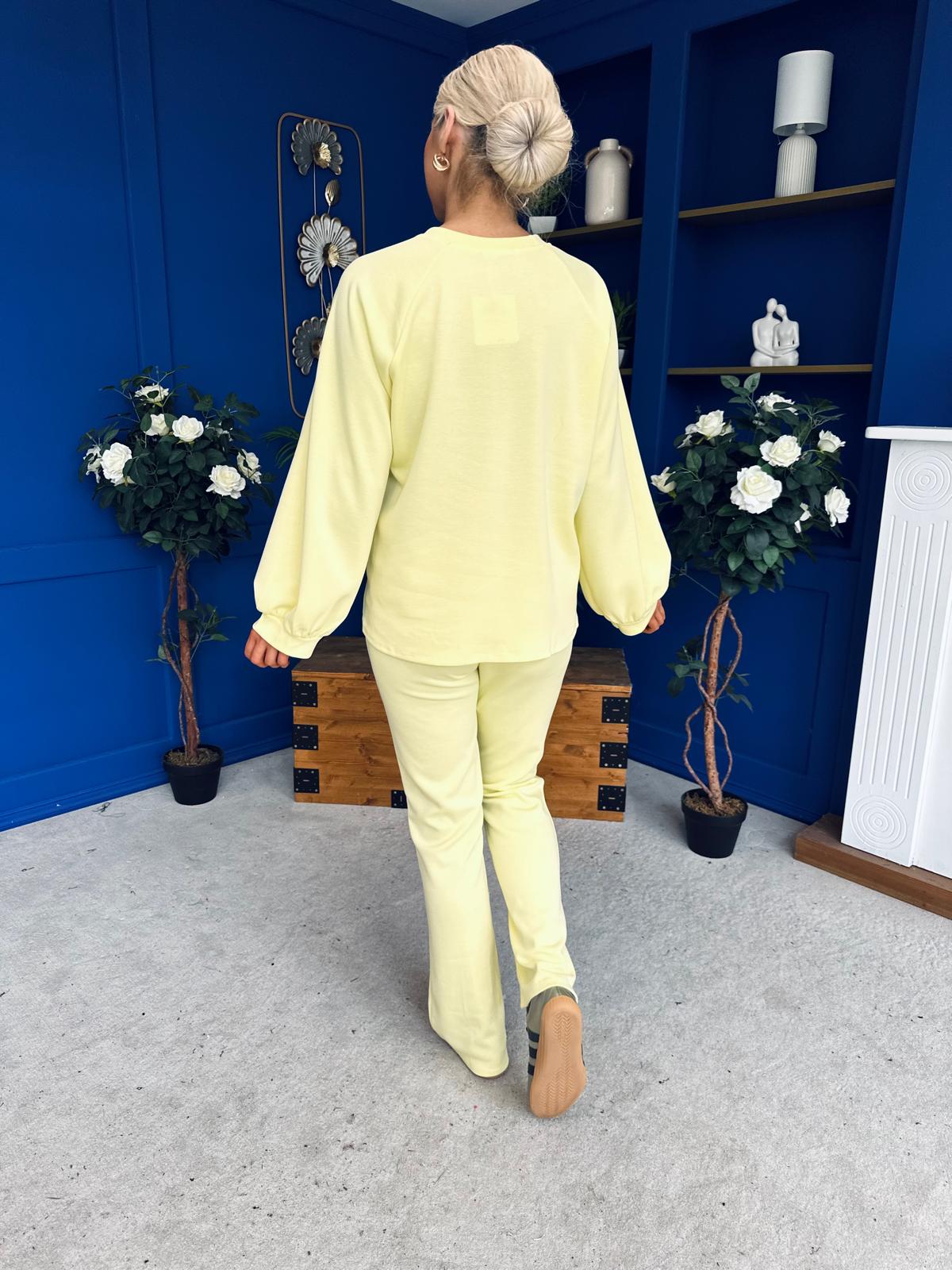 Sydney Jumper & Jogger Set Yellow
