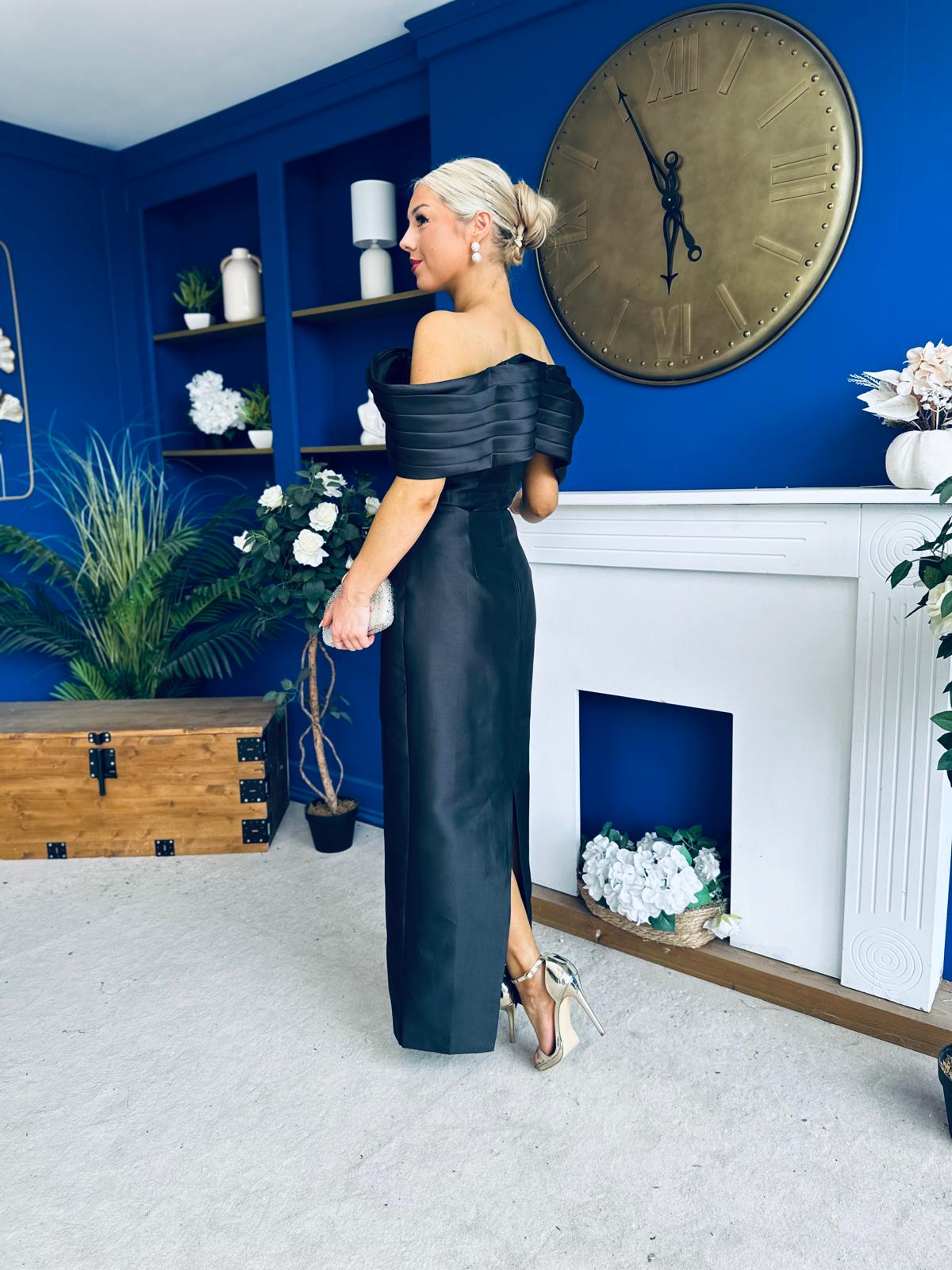 Elizabeth Bardot Occasion Dress Black