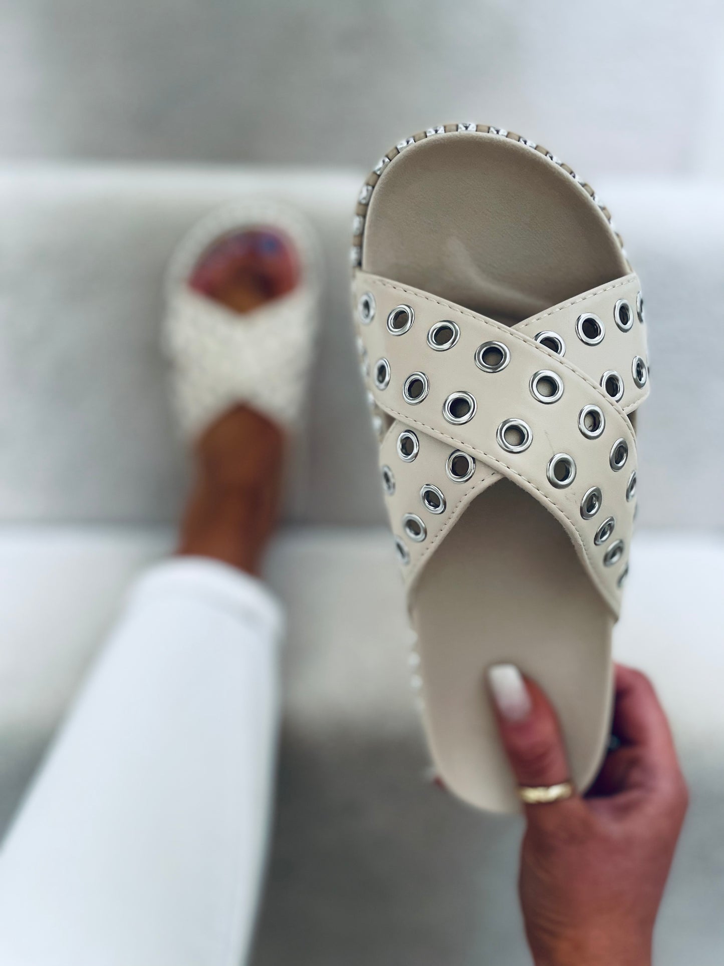 Philip Sandals Beige