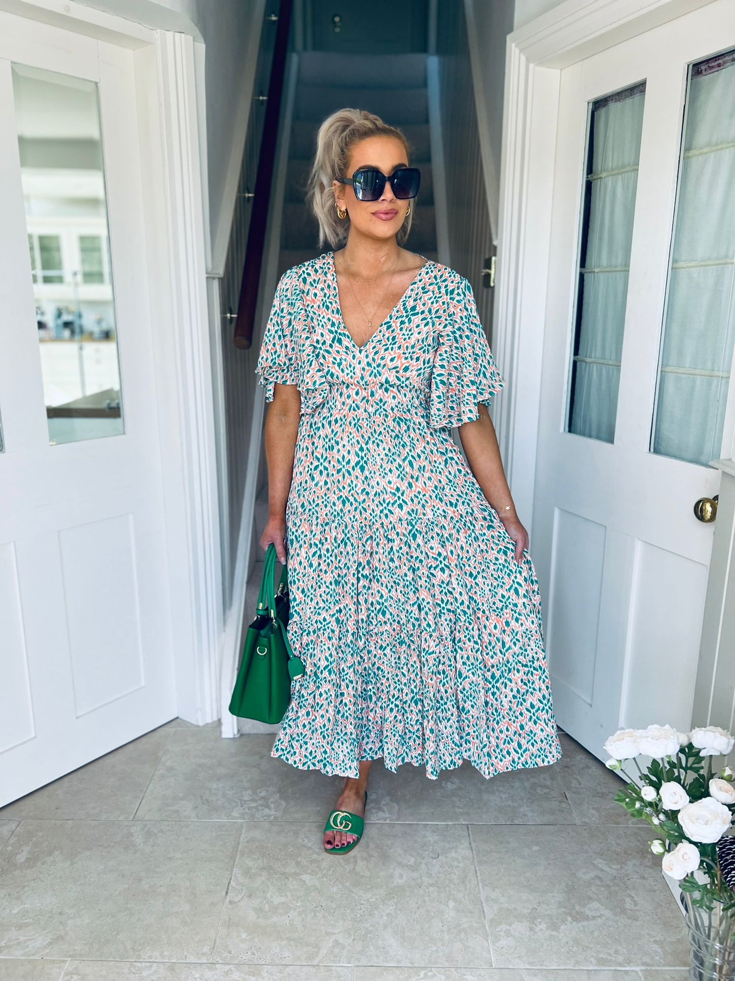 Willa Dress Green