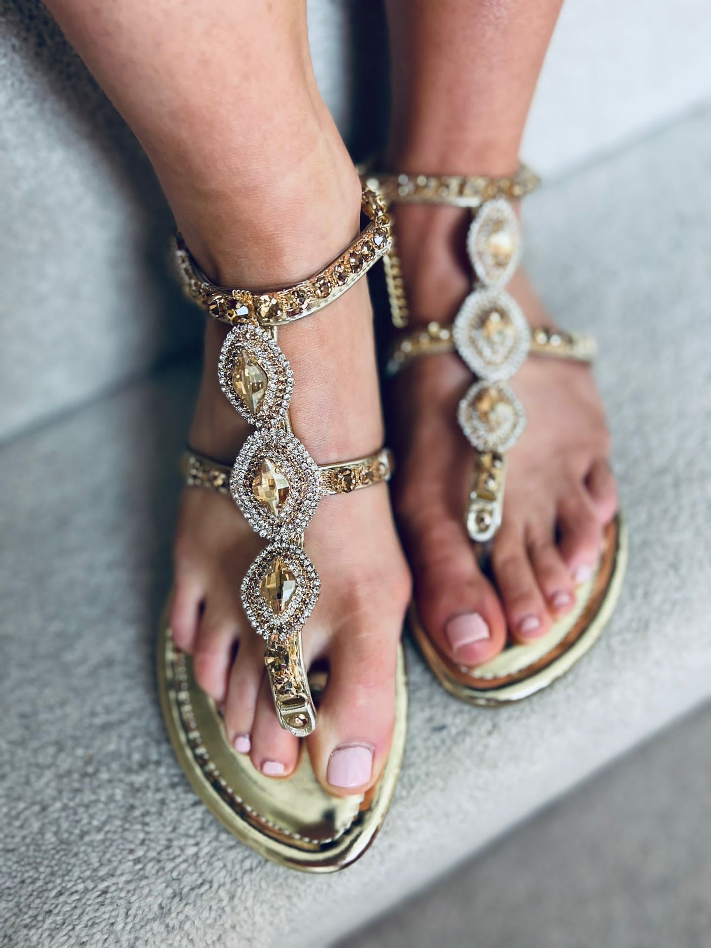Otis Sandals Gold
