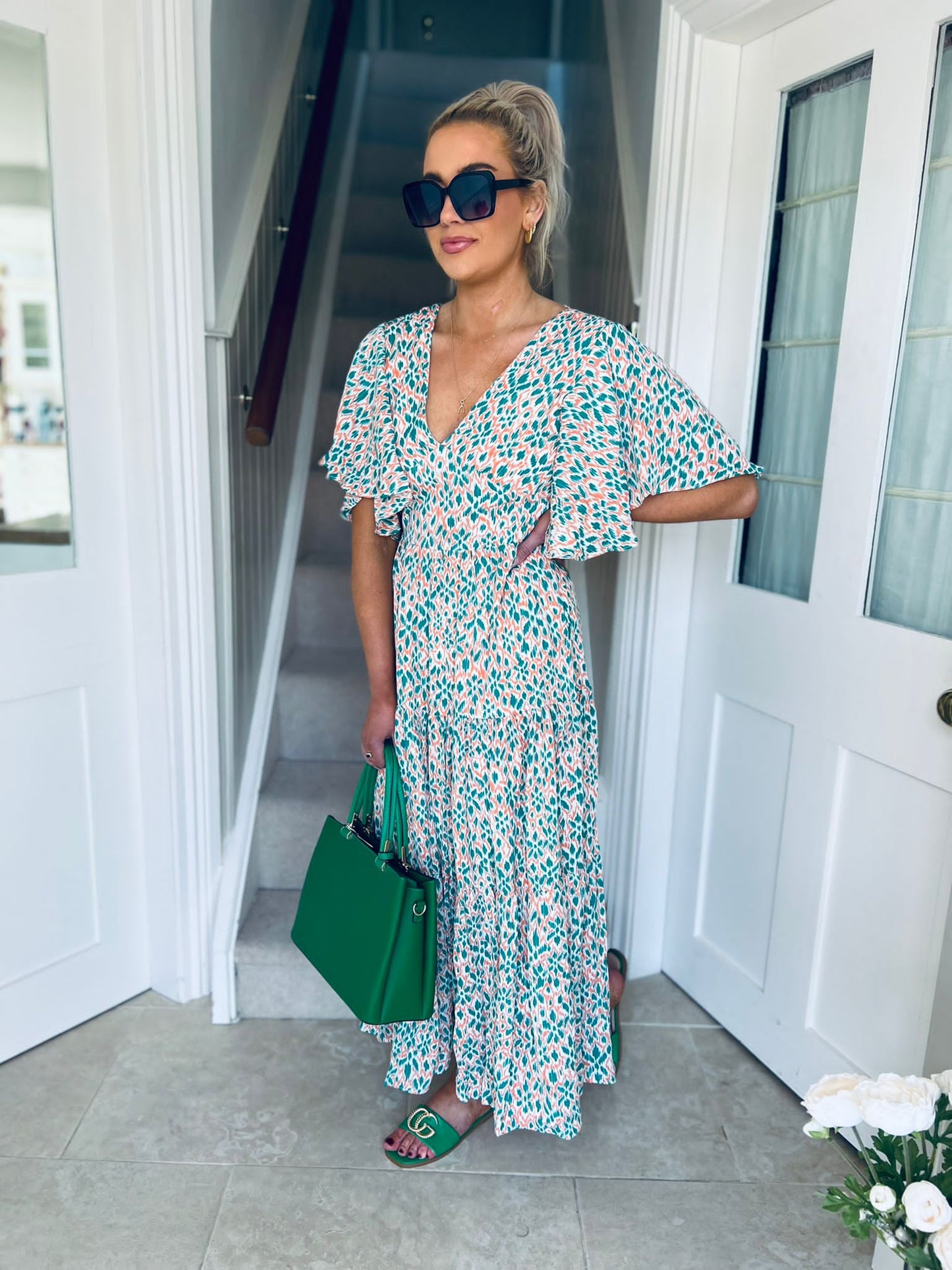 Willa Dress Green