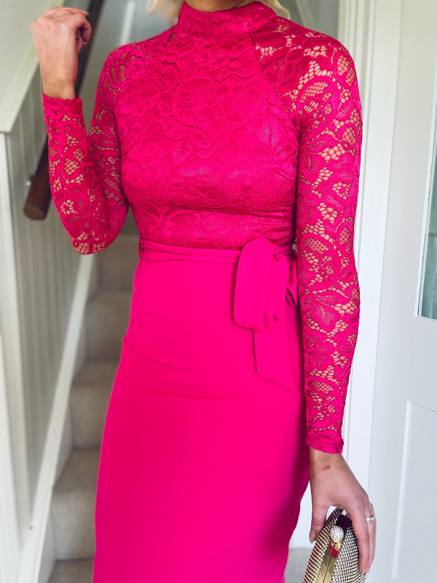 Abbey Dress Pink