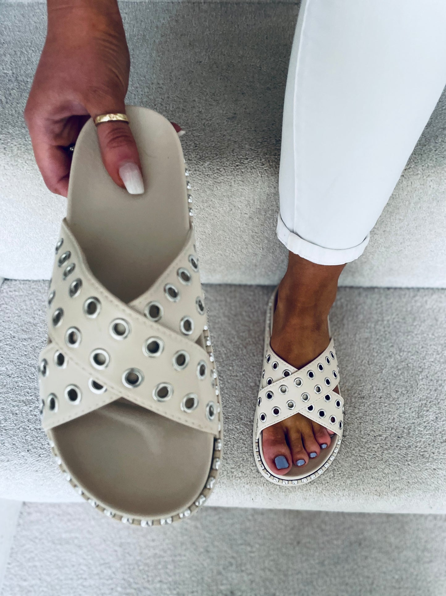 Philip Sandals Beige