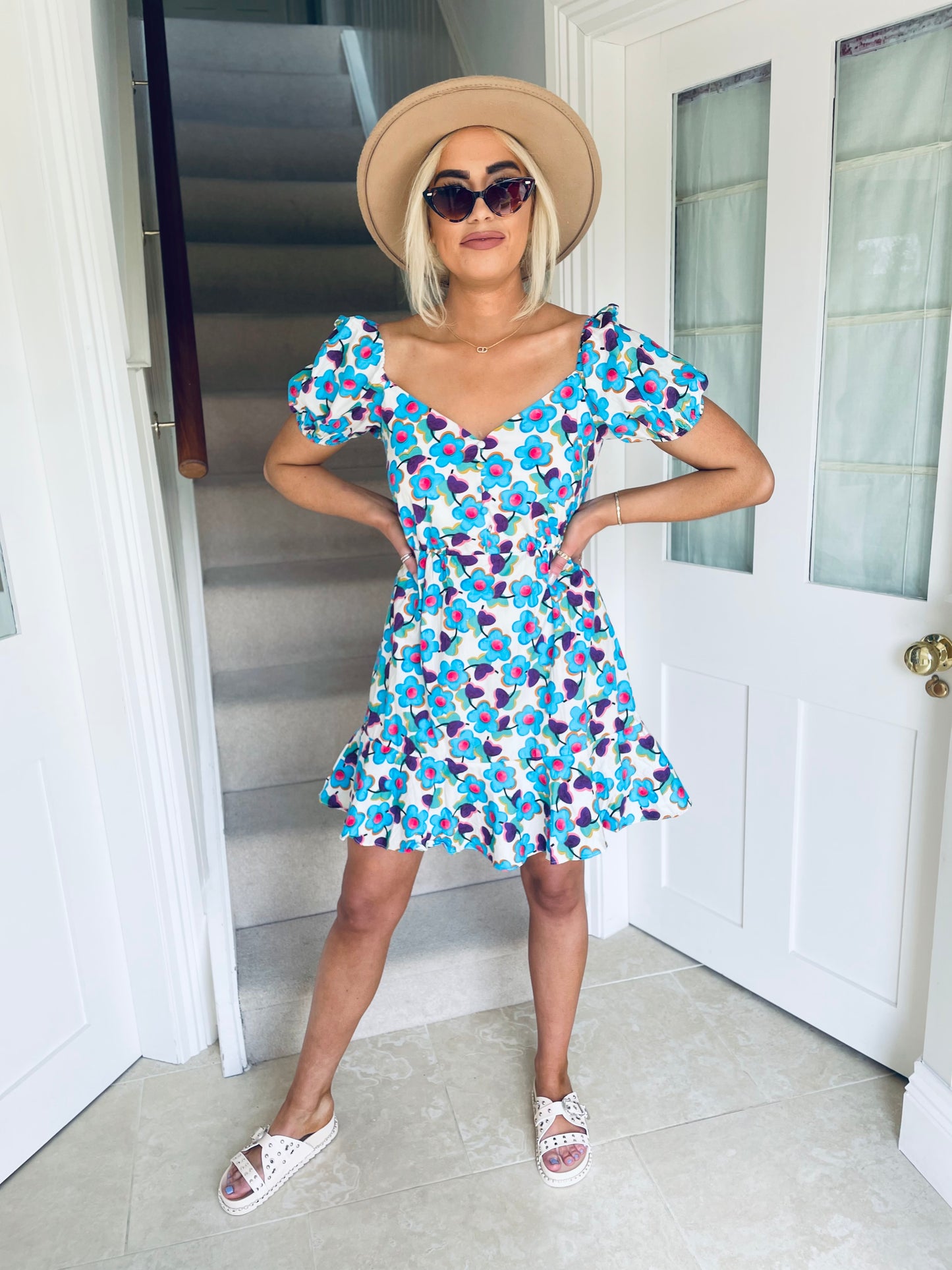 Kanna Dress Blue
