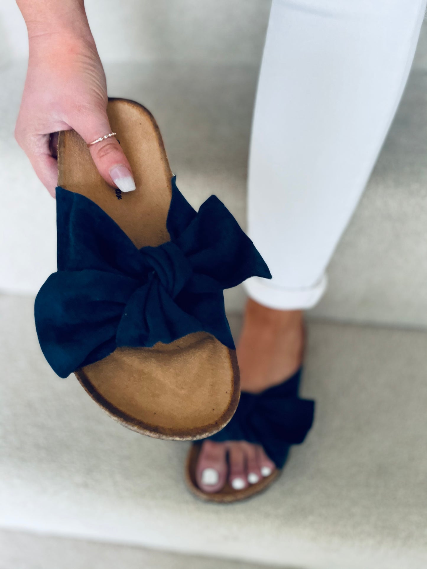 Ruri Sandals Navy