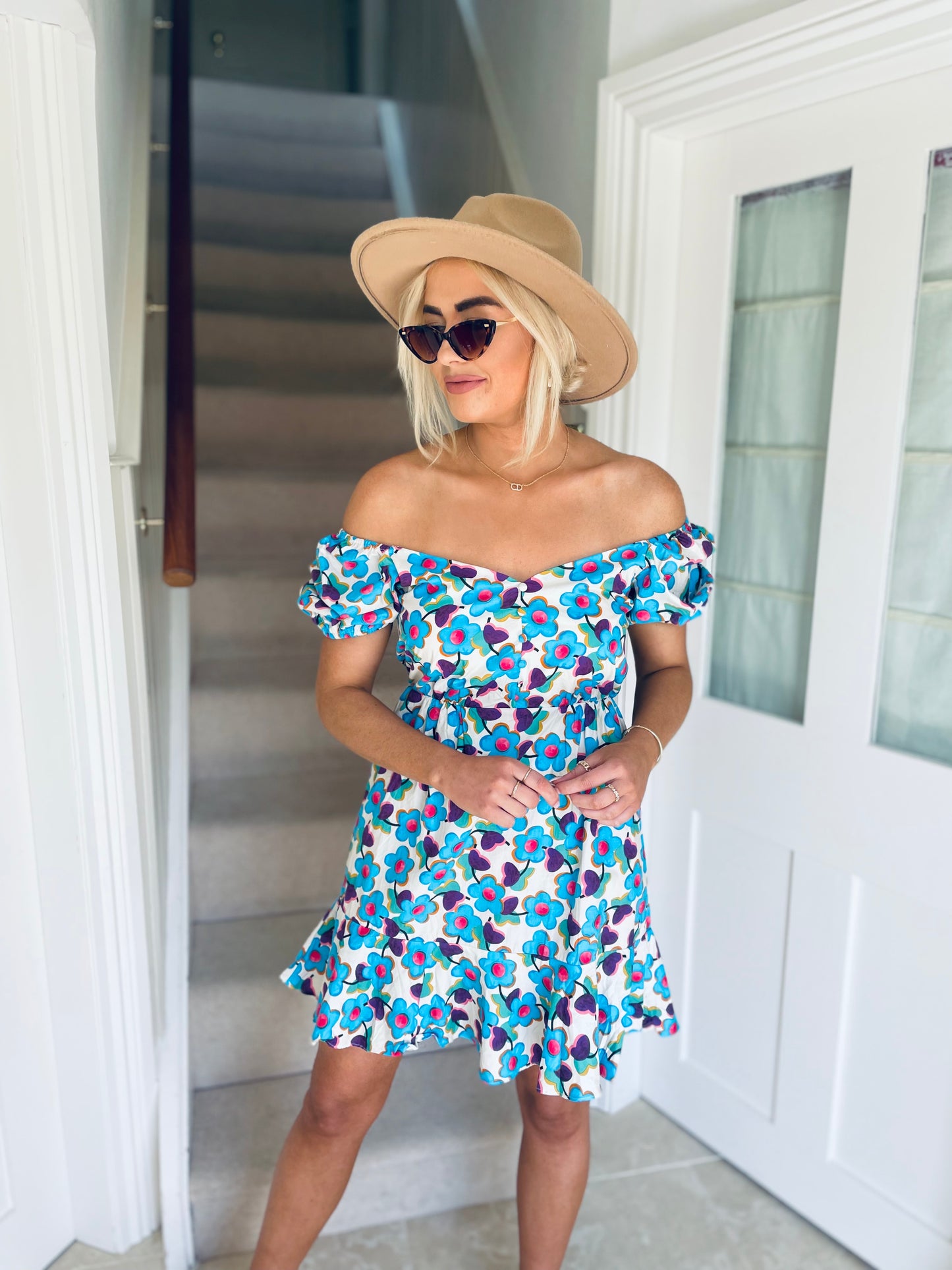 Kanna Dress Blue