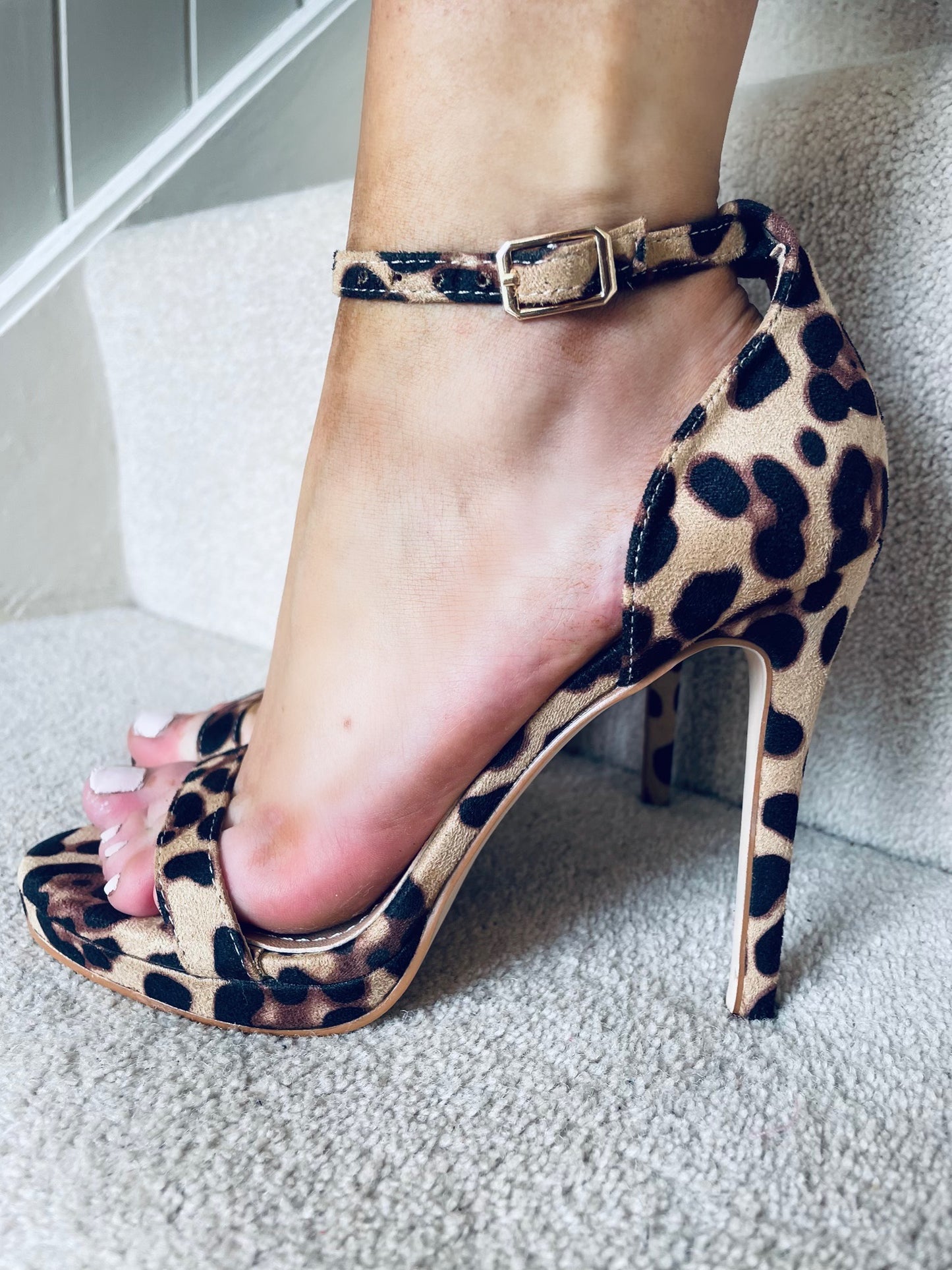 Mario Sandals Leopard