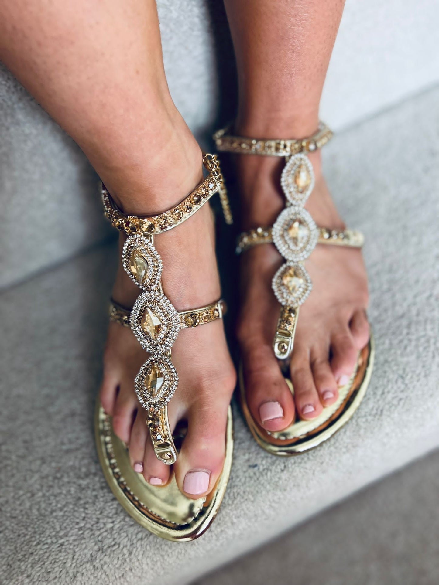 Otis Sandals Gold