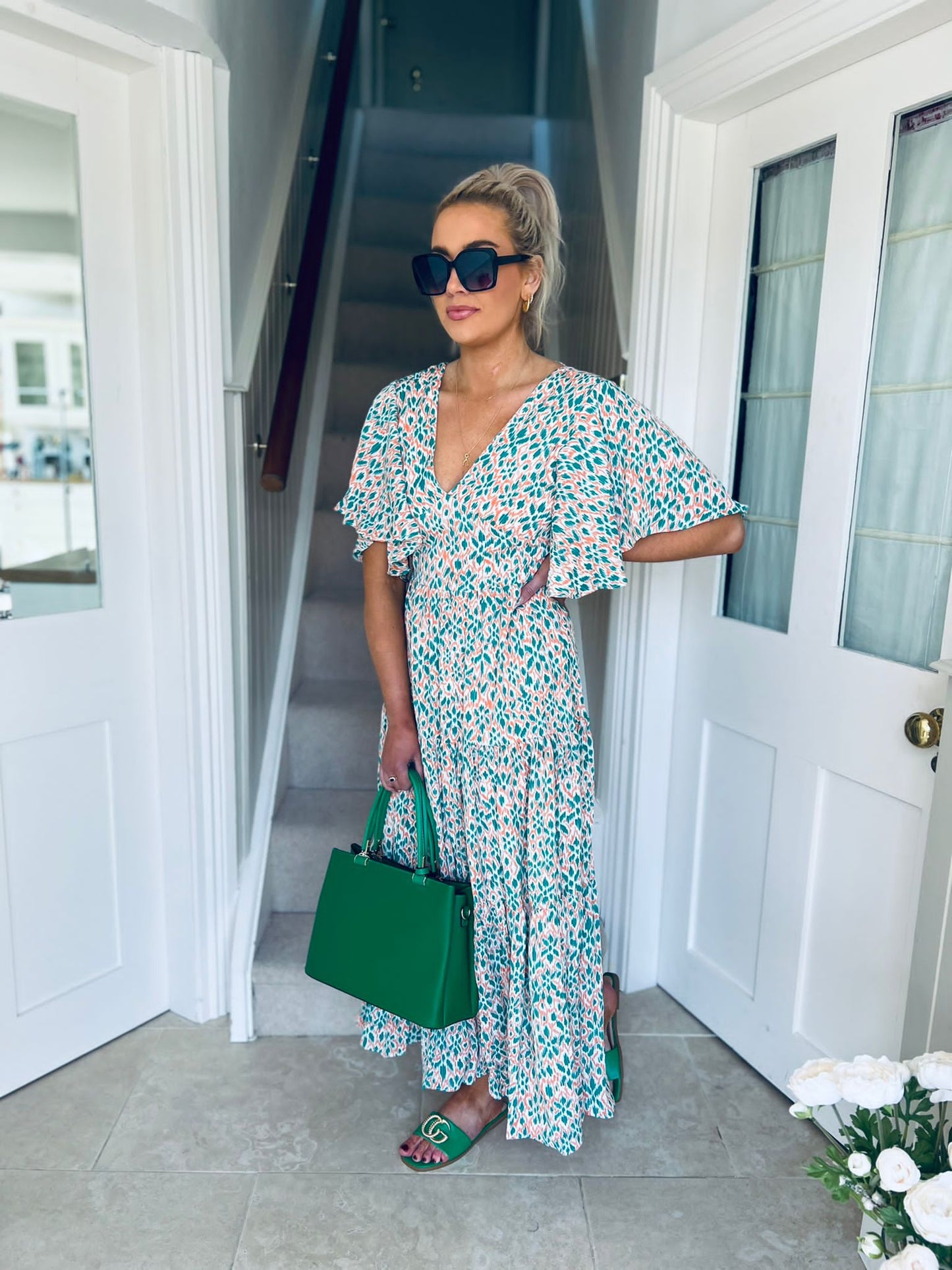 Willa Dress Green