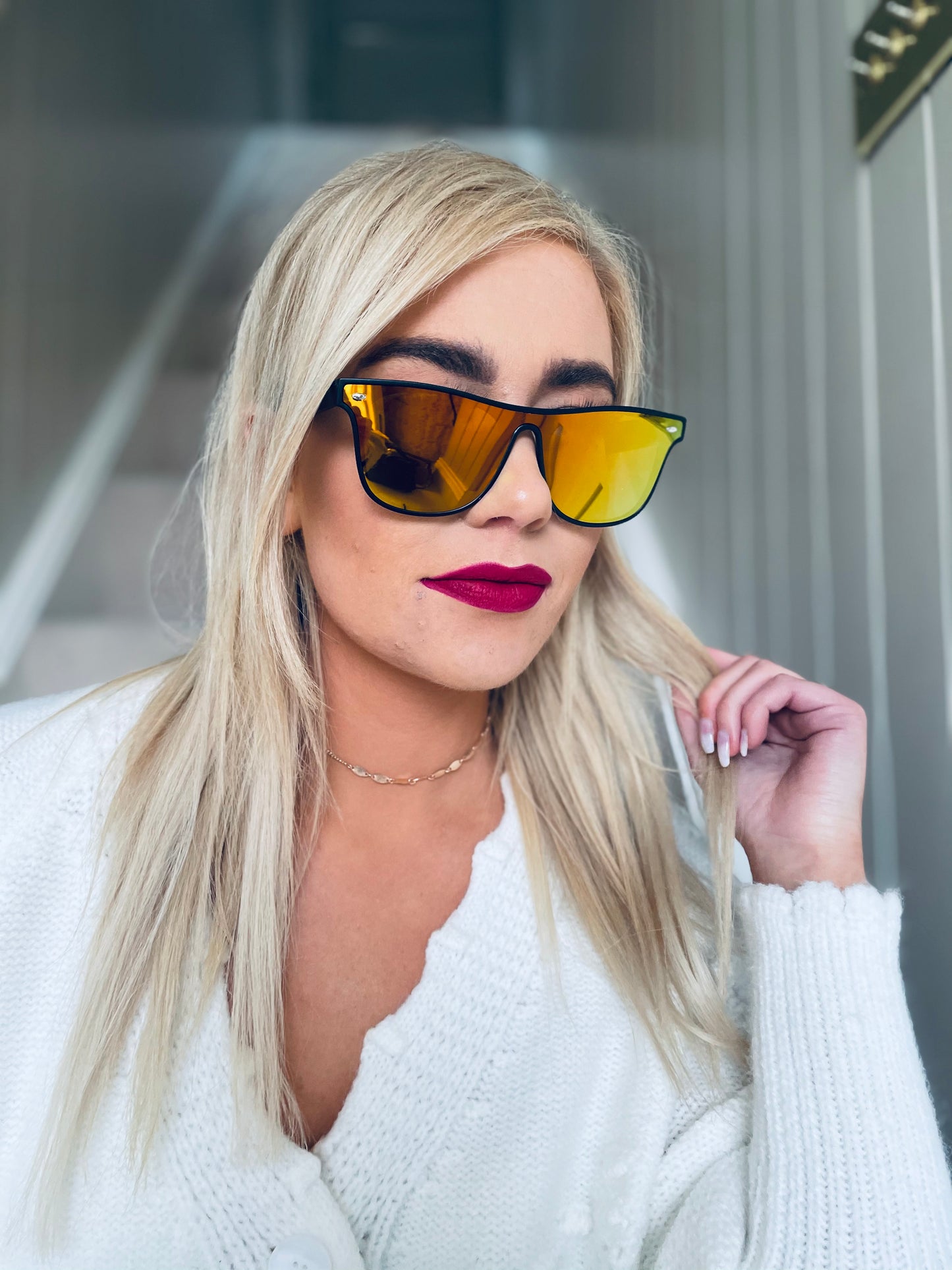 Rose Sunglasses Sunset
