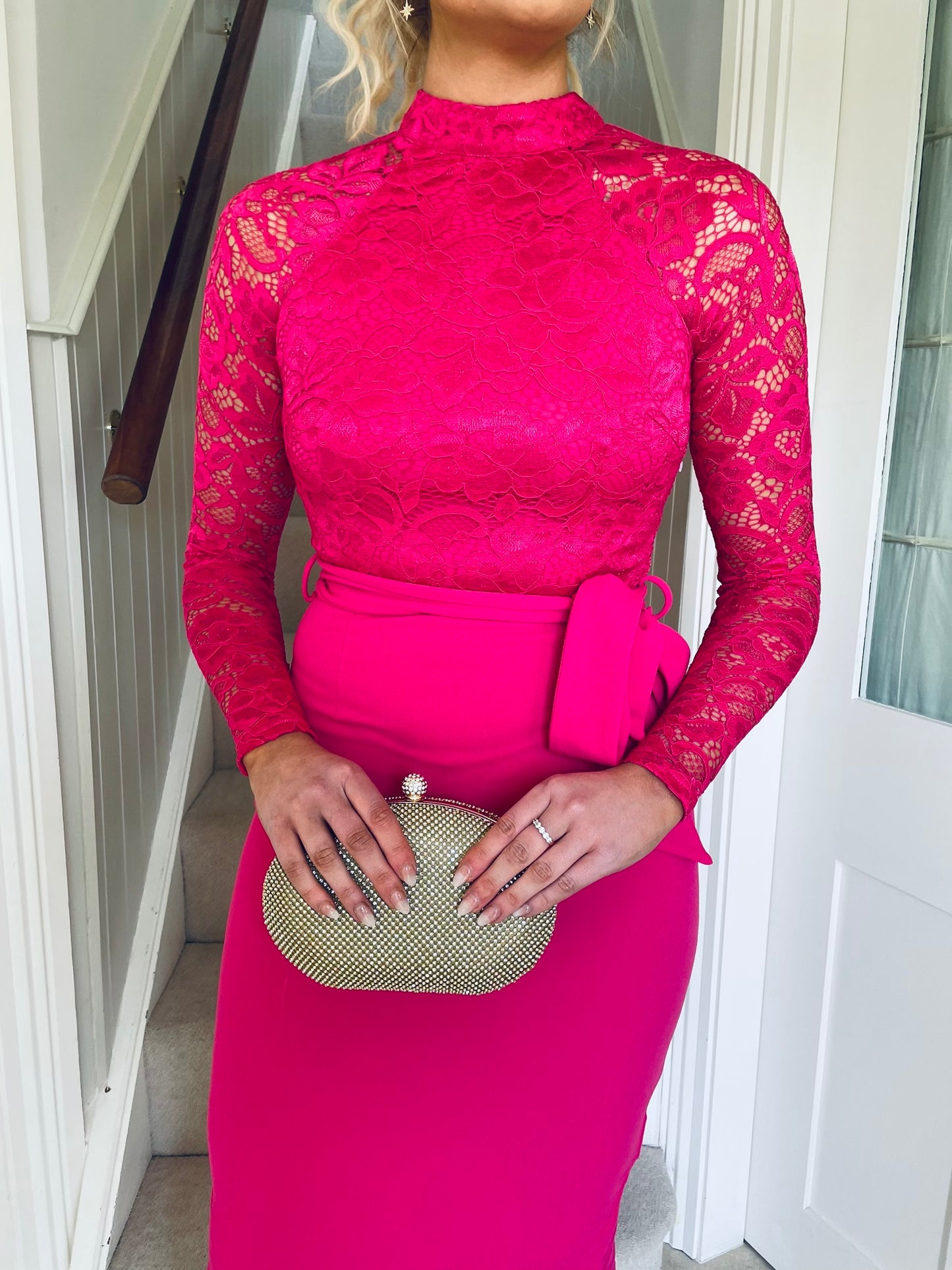 Abbey Dress Pink
