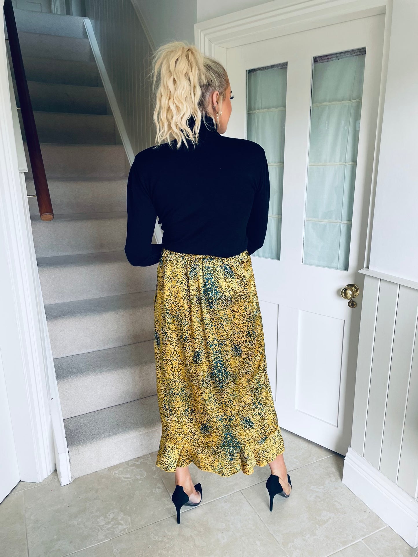 Emily Skirt Yellow Animal