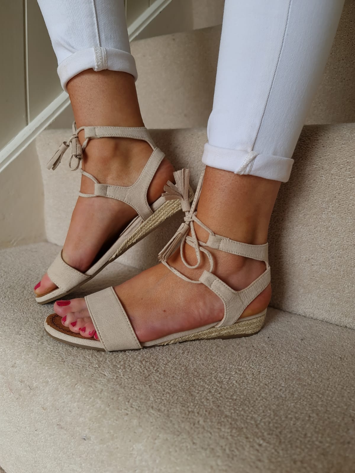 Simon Sandals beige