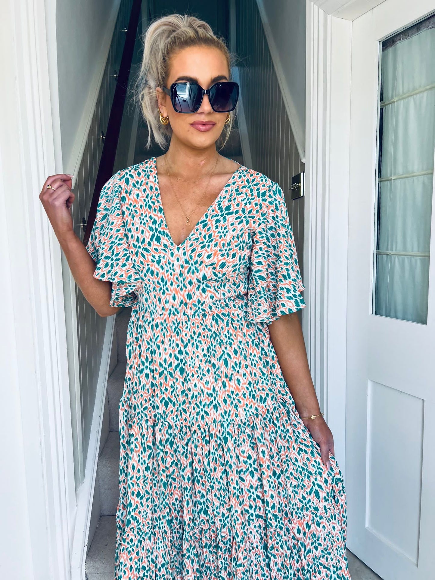 Willa Dress Green