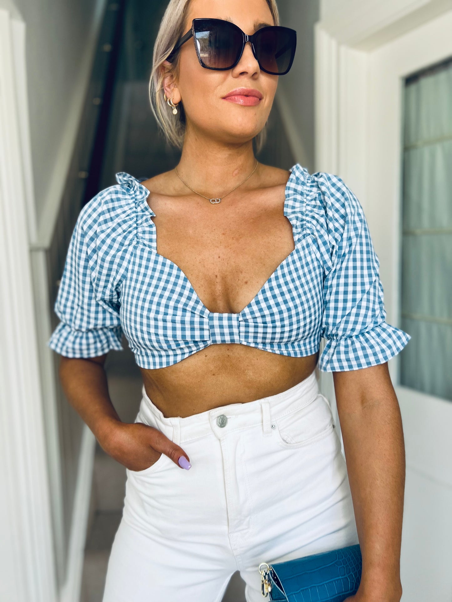 Haiti Top Blue
